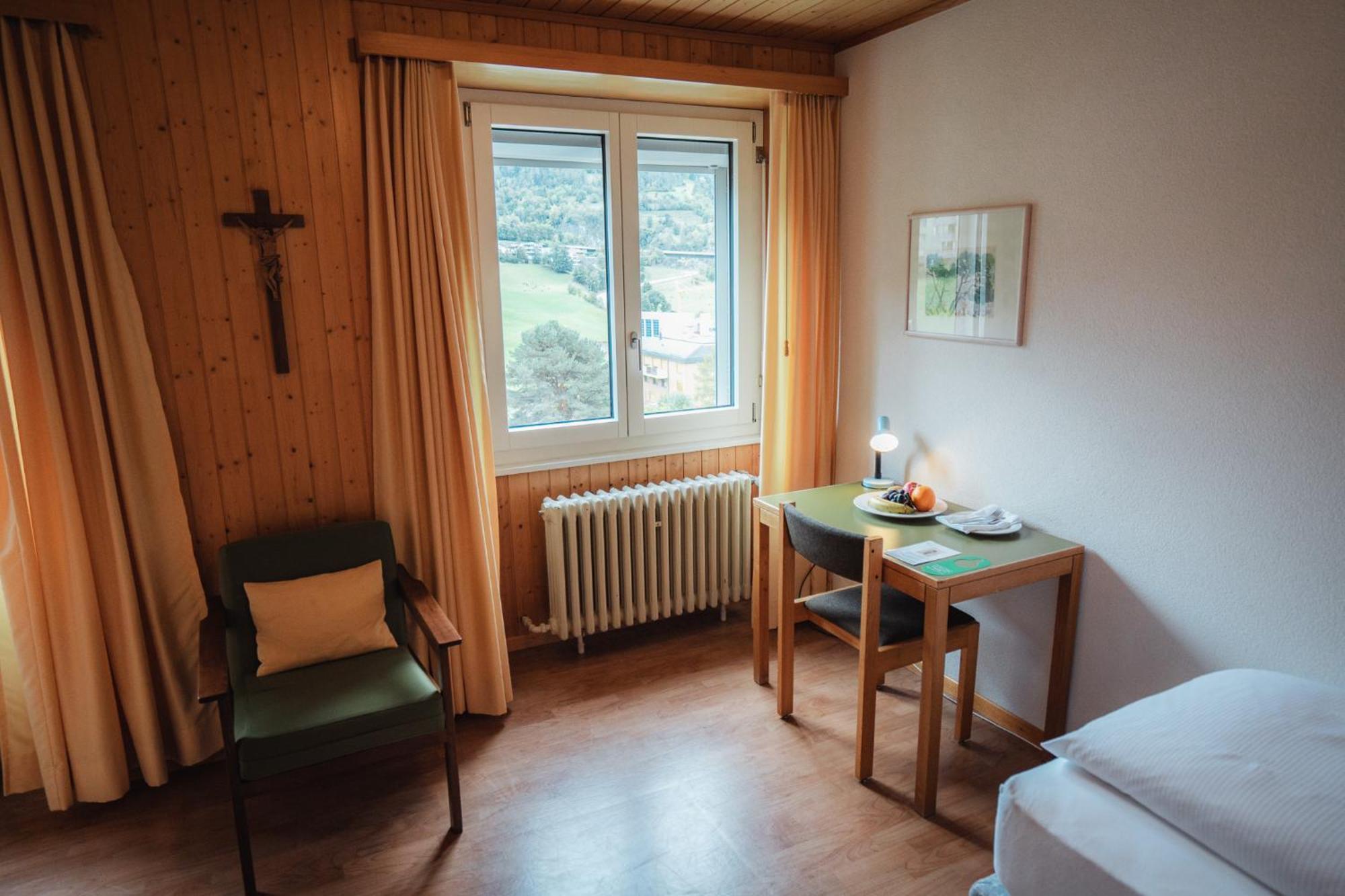 Hotel Haus Schoenstatt Contactless-Check-In Brig Eksteriør bilde